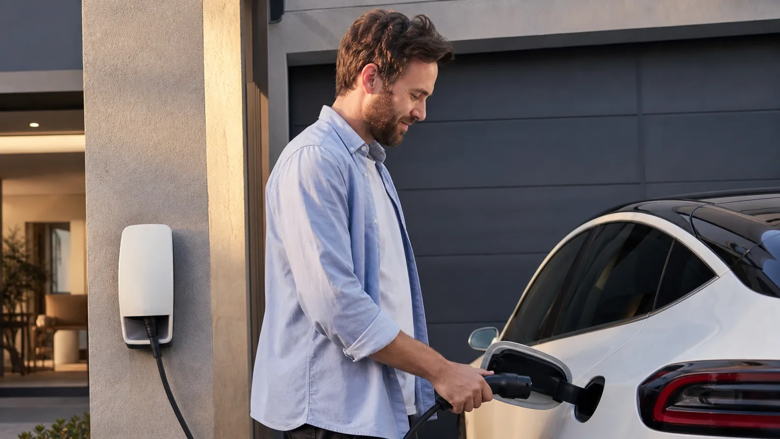 Borne de recharge à domicile : prix d'installation et aides 2025