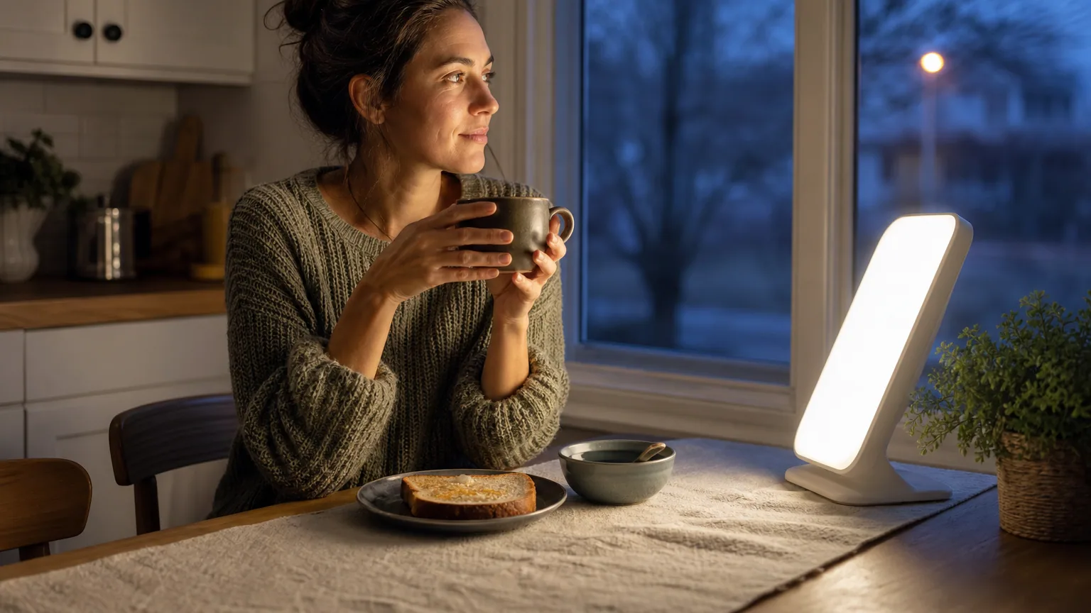 Luminothérapie : bien utiliser sa lampe contre le blues d'hiver