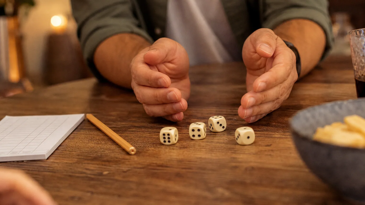 Règles du Yams (Yahtzee) : comment jouer et remplir la grille de score